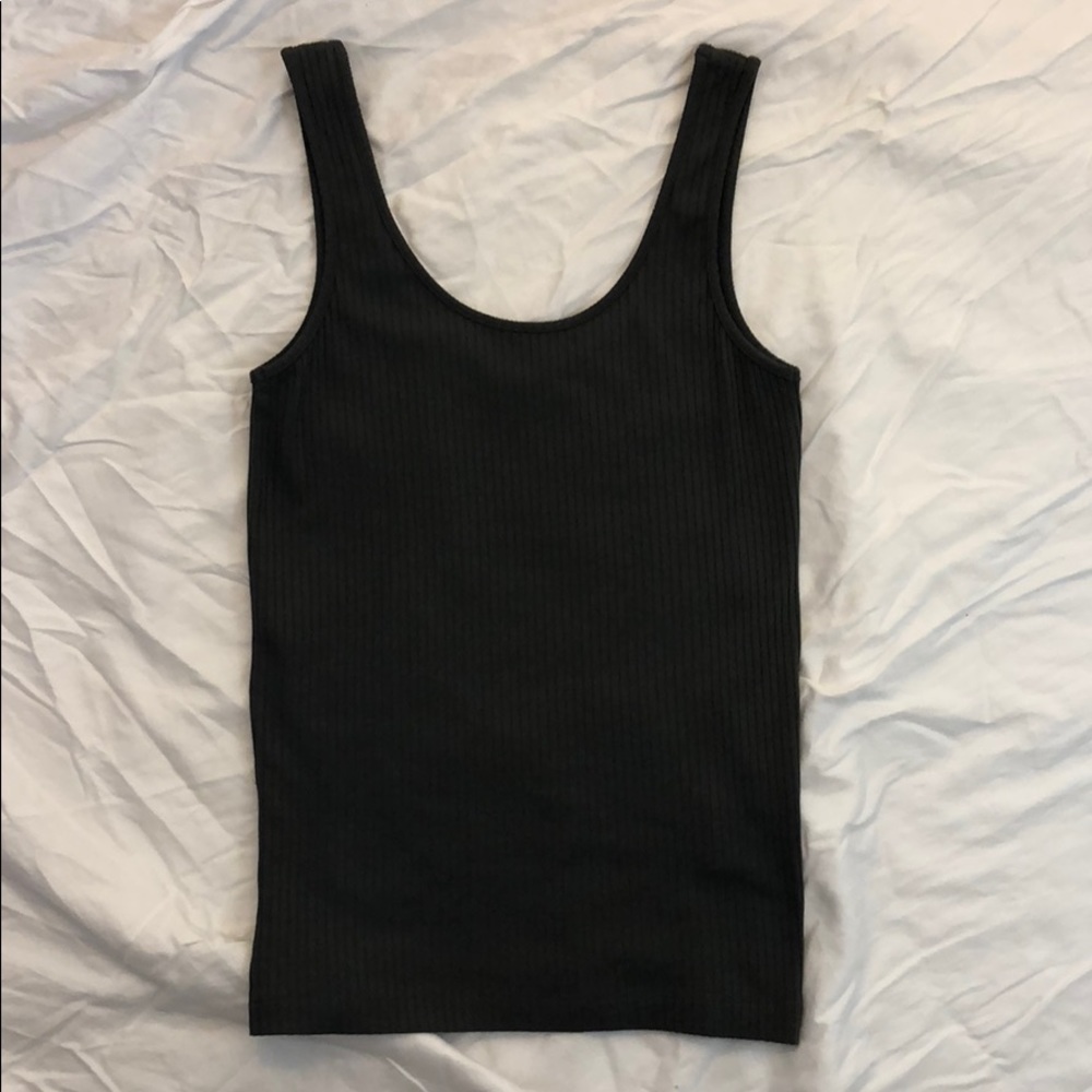 Club Monaco Tank Olive Green